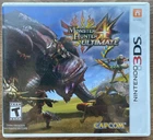 Monster Hunter 4 Ultimate Nintendo 3DS 2014 Complete in Box CIB w/ Manual