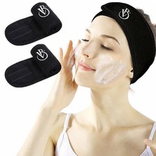 Beautivana Microfiber Skincare Headbands 2 Pack