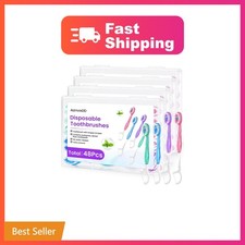 AstrivixDD 48 Pack Mini Disposable Toothbrush