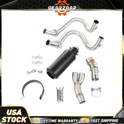 For Kawasaki Ninja 650 Z650 2012-2023 Full System Exhaust Tips Header Pipe USA