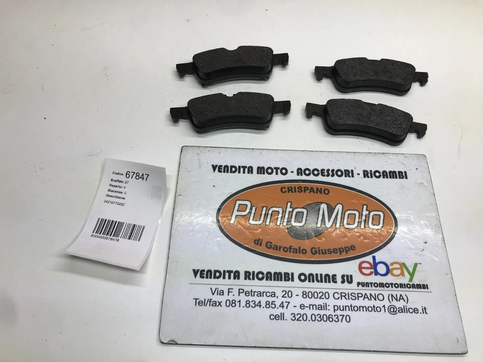 Pastiglie Pasticche pattini freno Posteriore MINI Cabriolet (R52) originale - Immagine 2 di 4