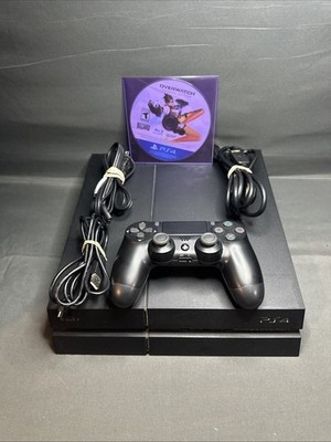 Sony PS4 500GB CUH-1215A Includes Cords 1 Controller & Game Over 