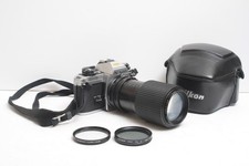 Nikon FG-20 w/ 80-200mm lens and case w/ battery- Working