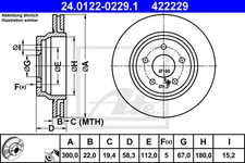 2 dischi freno nuovi per MERCEDES-BENZ:SL,W221,R230,CLASSE S,CLASSE S berlina