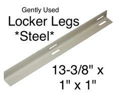 ⭐️ Industrial Locker Adjustable Rear Legs Steel Leg Foot Base Lyon Penco 1x1x13