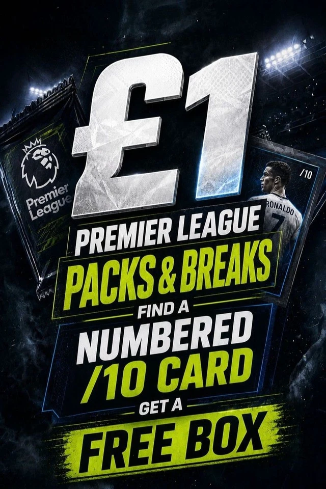 FREE BOX WHEN YOU PULL A /10 CARD FROM PACKS OR BREAKS