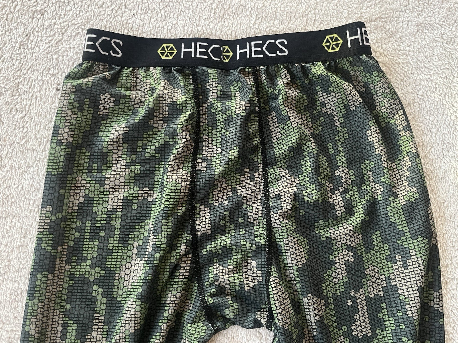 HECS Stealthscreen Base Layer Mens Large Camo Pants Thermal Hunting