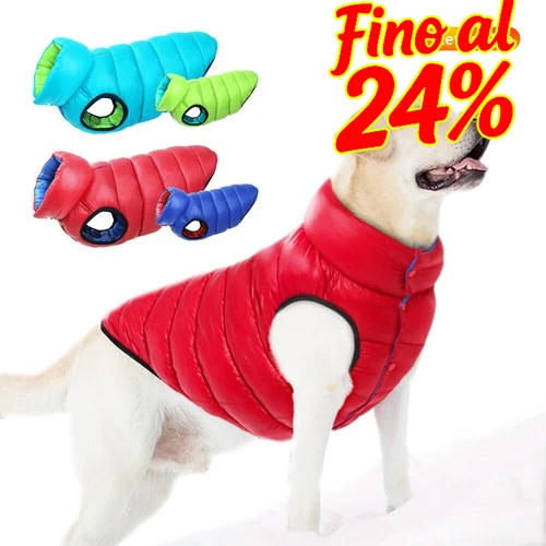 BDSHUNBF Cappottino Cane Taglia Piccola, Cappotto Cane Giacca Per Cani Antivento Ipereabile - 6