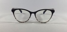 Zenni Black/White Cat Eye 54 17 138 +2.50 Rea...