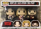 Funko Pop! Rocks - Rush Three Pack - Geddy Lee, Alex Lifeson, Neil Peart