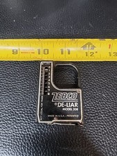 Zebco De Liar #208 Fishing Scale And Tape 