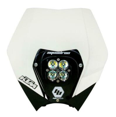 Baja Designs Squadron Sport LED Light Kit w/ White Headlight Shell For 08-13 KTM