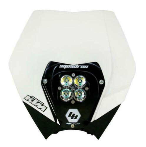 Baja Designs Squadron Sport LED Light Kit w/ White Headlight Shell For 08-13 KTM - Foto 1 di 7