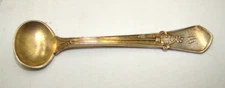 Antique Gorham Sterling Swiss Master Salt Spoon