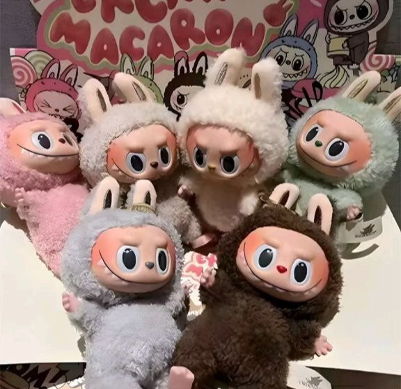 READY STOCK Labubu Anime Monster Doll Keychain with Case Excluded