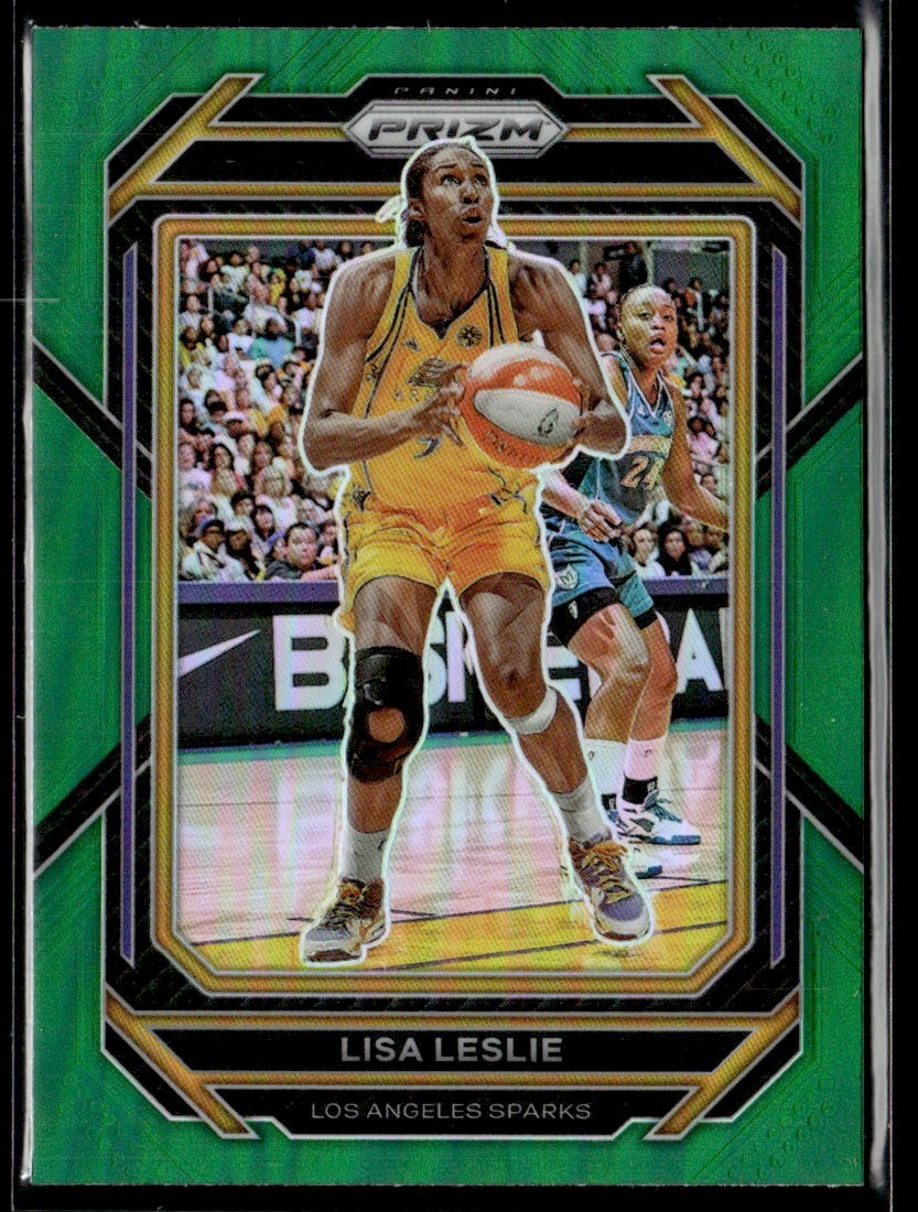 Leslieページ 2023-24 Panini Prizm WNBA Green Lisa Leslie Los Angeles Sparks