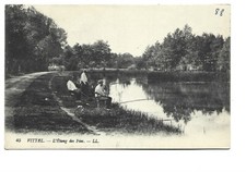 88  VITTEL  ETANG DES FEES  PECHE A LA LIGNE