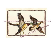 Retro artTwo Ducks Flying SPORTING metal tin sign living room wall art