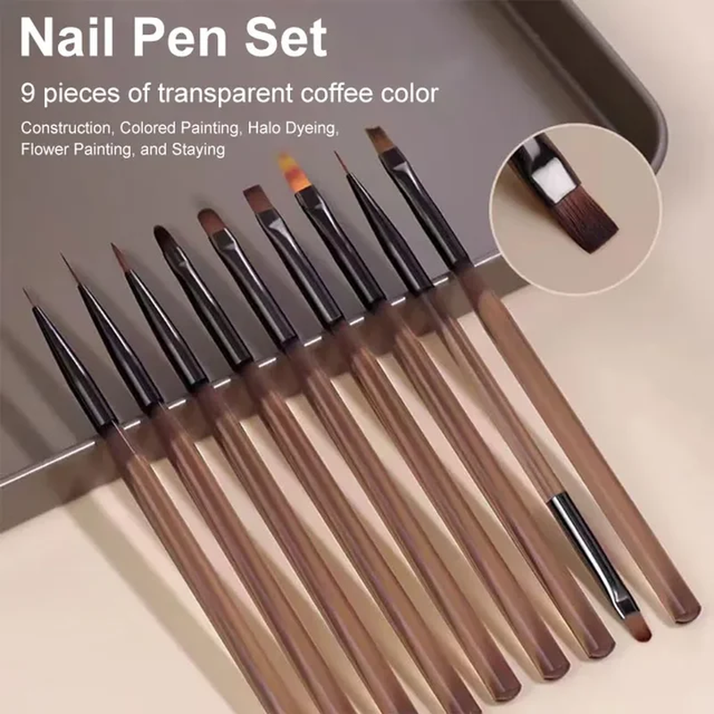 4 Nagelbürsten Mit Griff – Weiche & Steife Borsten Für Maniküre, Pediküre & Reinigung, 14 Cm, In 4 Farben