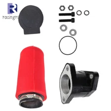 For 1987-2004 Yamaha Warrior 350 Carburetor Intake Manifold Boot W/ Air Filter