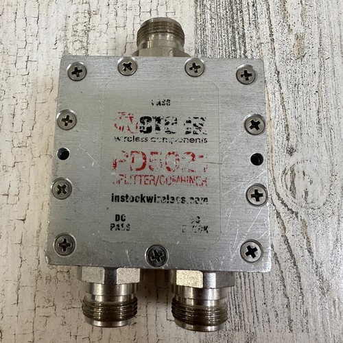 PD5021 IP67 DC Blocking L-Band Splitter 2-Way DC Block 1 Port N-Type 698-2700MHz