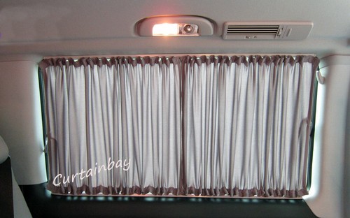 For VW Transporter T4 curtains full set. Campervan blinds grey - Picture 11 of 11