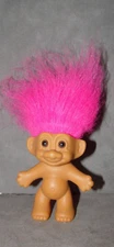 Troll Doll 3" Russ Pink Hair