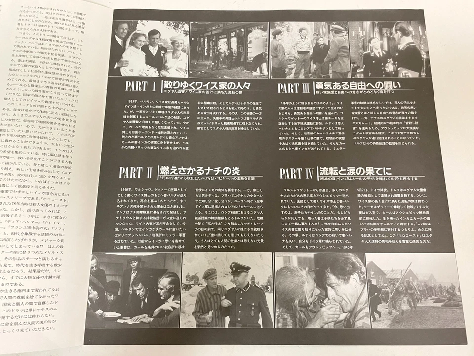 Holocaust 1978 Laserdisc TV Box Set 4 LD Japan only release 1990 PILF-1128 W/Obi - Image 4 of 4