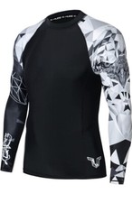 New HUGE SPORTS Wildling Series UV Protection Quick Dry Compression Rash Guard