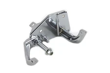 Brake Pedal Mount Plate Chrome fits Harley Davidson