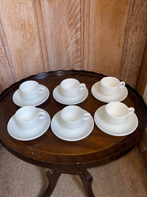 Luzerne Espressotassen und Untertassen 6er Set