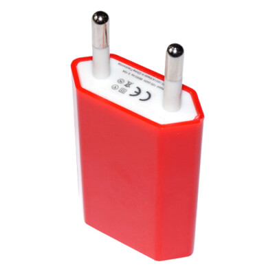 Ladegerät Netzteil Stecker für iPhone 5 6 7 Samsung S3 4 5 6 7 HTC Nokia in Rot
