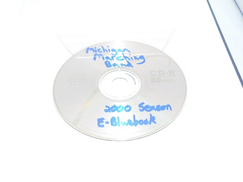 University of Michigan Marching Band Year 2000 Blue Book 2 Volume Set Hardcover - Picture 13 of 24