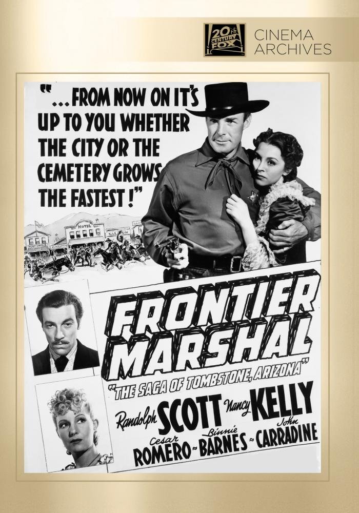 Frontier Marshal (DVD) Cesar Romero Nancy Kelly Randolph Scott