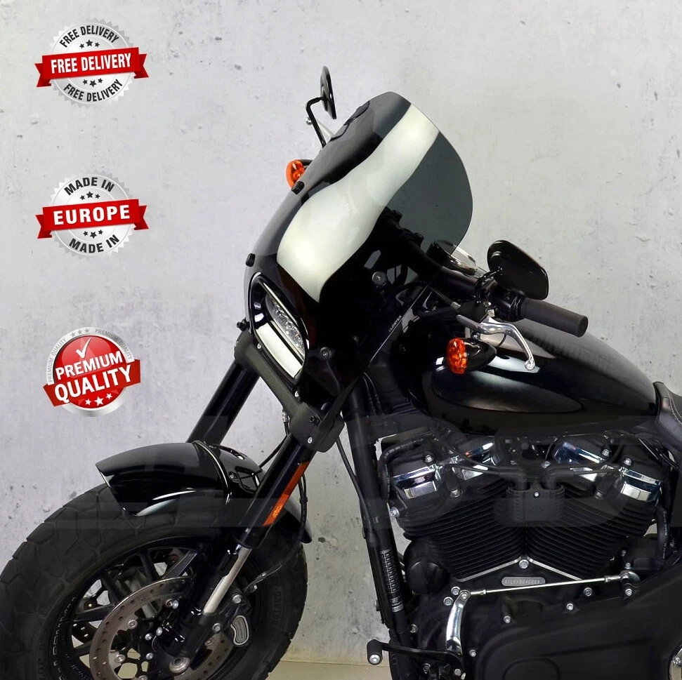 HARLEY DAVIDSON SOFTAIL FAT BOB 114 2018 2024 WINDSCREEN