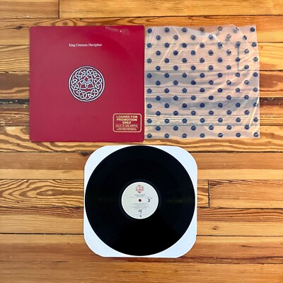 King Crimson: Discipline LP Vinyl US 1981 Pressing OG Warner Bros. Inner NM/VG+