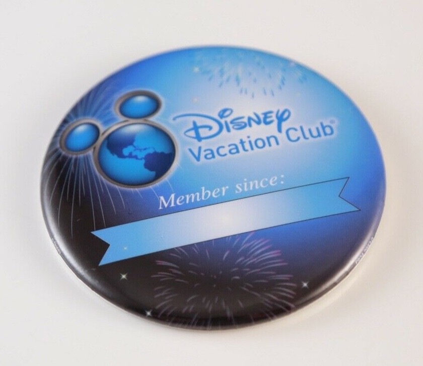 New Disney Vacation Club Member Since:      Button Pin DVC