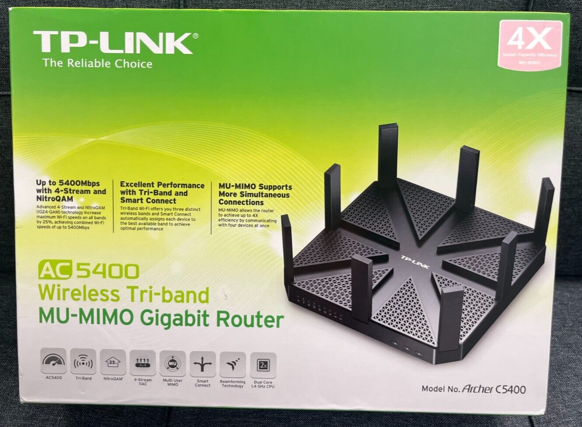 tp-link WiFi ルーター archer ac5400 Amazon.com: TP-Link AC5400 Wireless Wi-Fi Tri-Band Gigabit