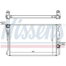 RADIATOR WATER COOLER ENGINE COOLING FOR BMW 17117823567 NEW