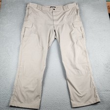 5.11 Tactical Pants Mens 46 Brown Cargo Work Wear Ripstop Stryke 74369