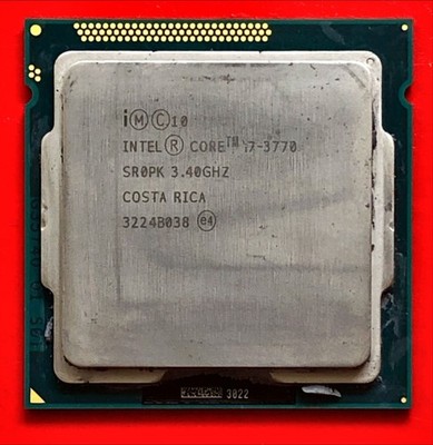 Intel Core i7-3770 SR0PK 3.40GHz  LGA1155 Quad-Core CPU Processor