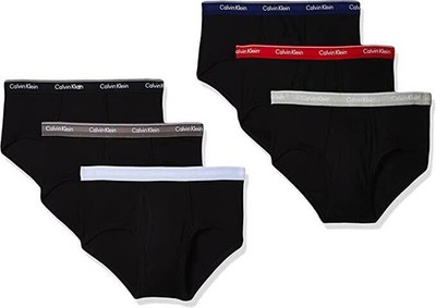 Calvin Klein Men's NB1898905 Underwear Cotton Classics 6-Pack Brief, Sz Medium