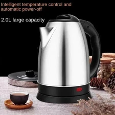 Electric Water Kettle 2L Hot Water Kettle Stainless Steel Hot Boil Tea Maker EU