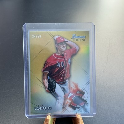 2021 Bowman Sterling - Prospects Nick Lodolo #BSP-11 Gold Refractor /50 (RC)
