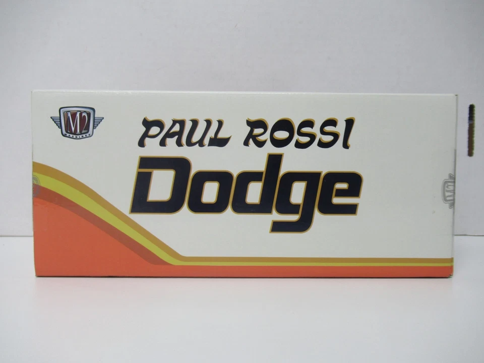 M2 Machines Paul Rossi 1970 Dodge Challenger T/A Drag Car R132 25-01 1:24 Scale - Image 4 of 4