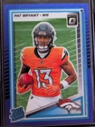 2025 Donruss Optic Pat Bryant Blue (RAW)