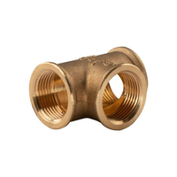 "Messing Gewinde-Fitting T-StüCk 3/4\"IG - 3/4\"IG - 3/4\"IG (Dn 20) - Schwere Ausfü"