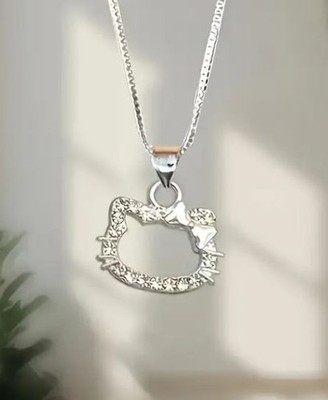 Hello Kitty Halskette Necklace Modeschmuck Charm Kawaii