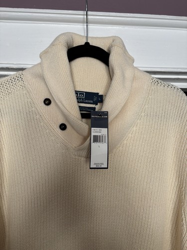 Men’s Ralph Lauren Polo Sweater Sz L - Picture 3 of 9