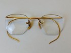 Vintage C.O.C. 1/10 12K GF Semi Rimless Eyeglasses
